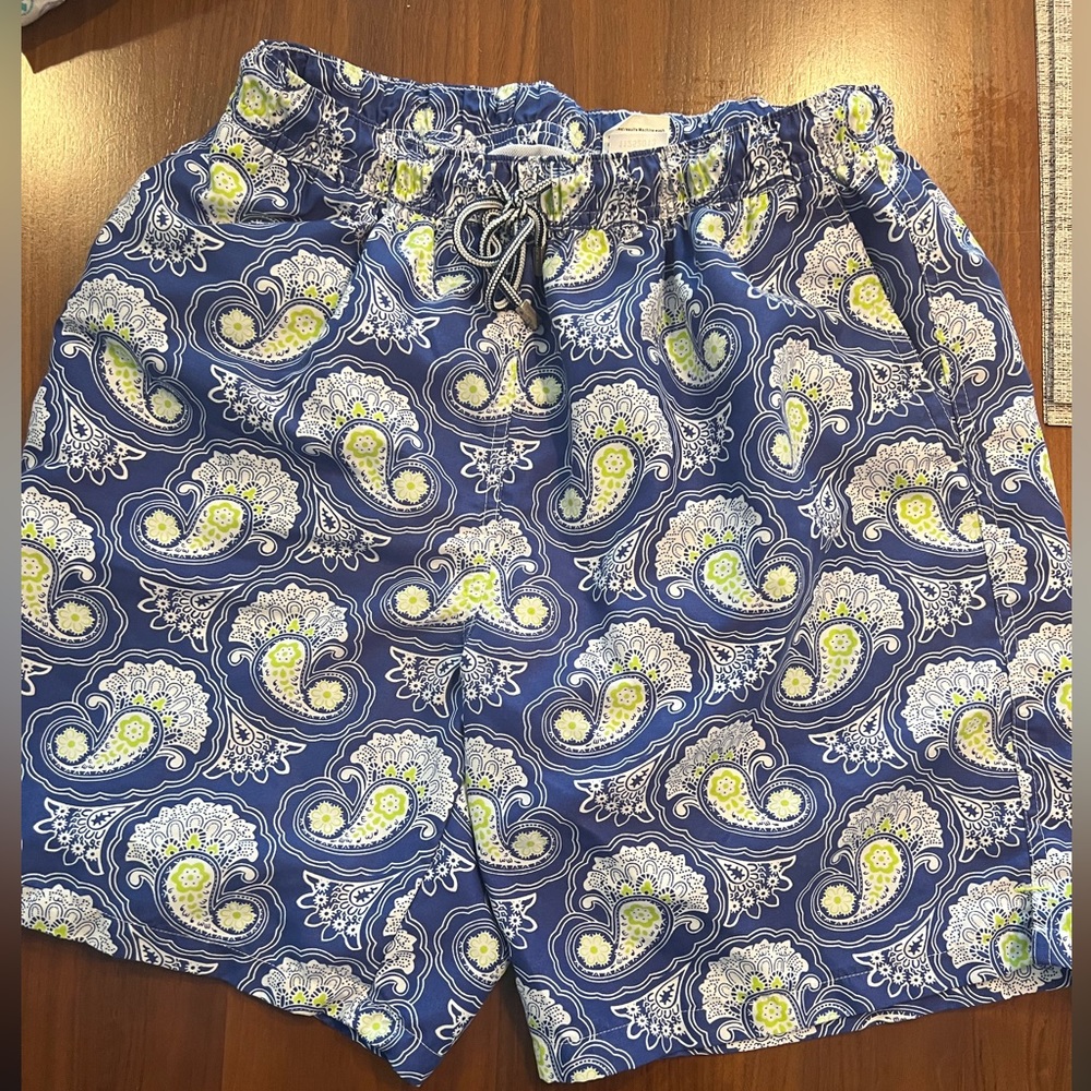 Peter Millar Men’s paisley print bathing suit